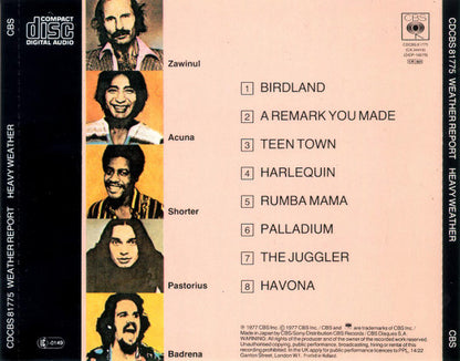 Weather Report : Heavy Weather (CD, Album, RE)