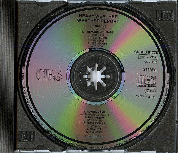 Weather Report : Heavy Weather (CD, Album, RE)