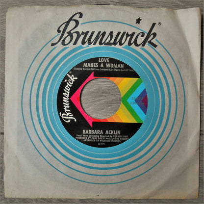 Barbara Acklin : Love Makes A Woman (7", Single, ✤Gl)