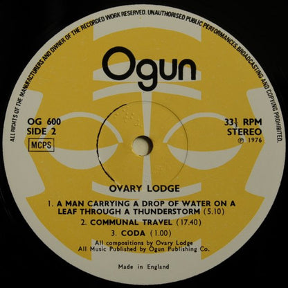 Ovary Lodge : Ovary Lodge (LP)
