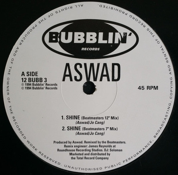 Aswad : Shine (12")