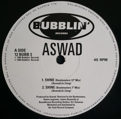 Aswad : Shine (12")