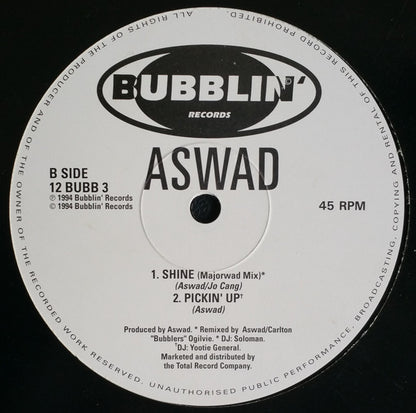 Aswad : Shine (12")