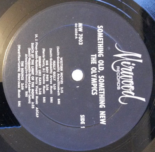 The Olympics : Something Old, Something New (LP, Mono, Bla)