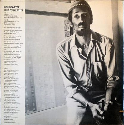 Ron Carter : Yellow & Green (LP, Album, Gat)