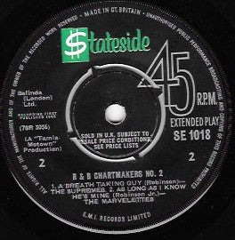 Various : R & B Chartmakers No. 2 (7", EP, Mono)