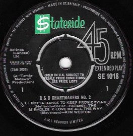 Various : R & B Chartmakers No. 2 (7", EP, Mono)