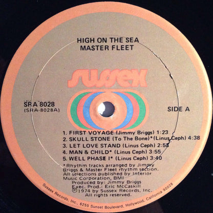 Master Fleet : High On The Sea (LP, Album)