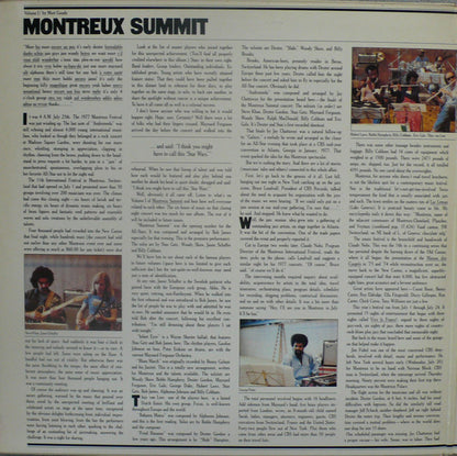 Various : Montreux Summit Volume 1 (2xLP, Album)
