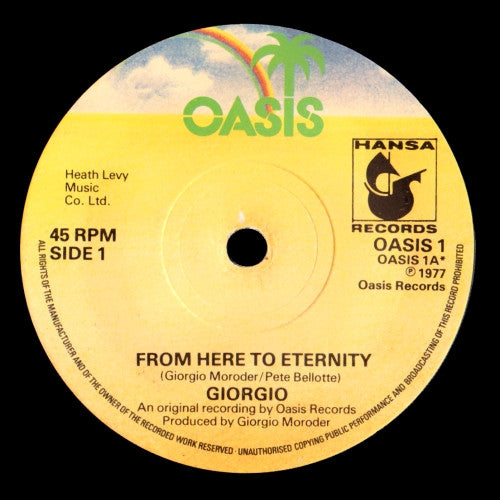 Giorgio* : From Here To Eternity (7", Single)