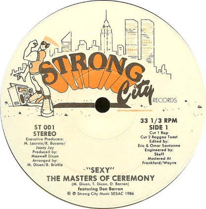 The Masters Of Ceremony* Featuring Don Barron* : Sexy (12")