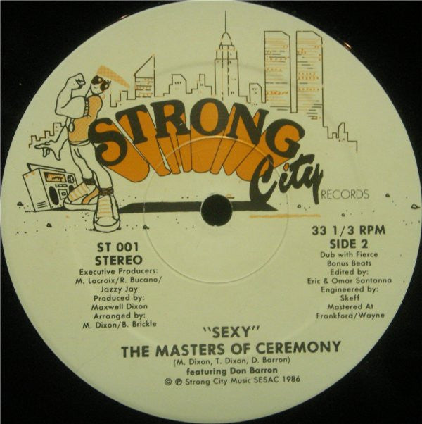 The Masters Of Ceremony* Featuring Don Barron* : Sexy (12")