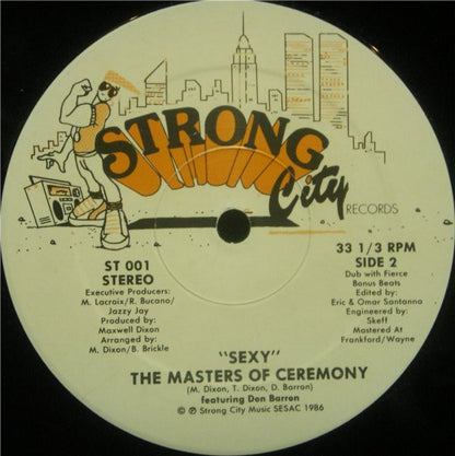 The Masters Of Ceremony* Featuring Don Barron* : Sexy (12")