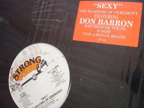 The Masters Of Ceremony* Featuring Don Barron* : Sexy (12")