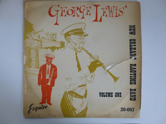George Lewis' Ragtime Band : Volume One (10", Mono)