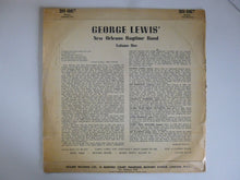 George Lewis' Ragtime Band : Volume One (10", Mono)