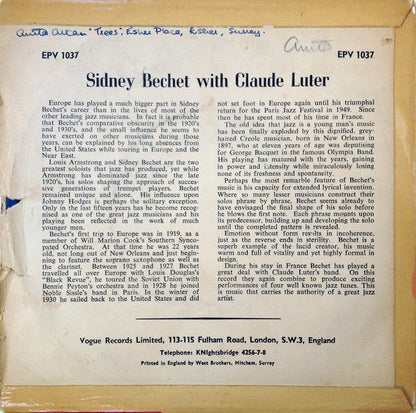 Sidney Bechet, Claude Luter Et Son Orchestre : Riverboat Shuffle (7", EP)