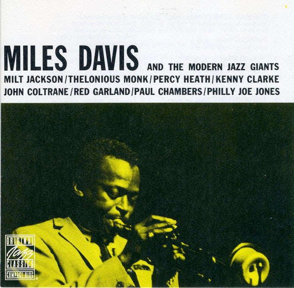 Miles Davis : Miles Davis And The Modern Jazz Giants (CD, Album, Comp, RE)