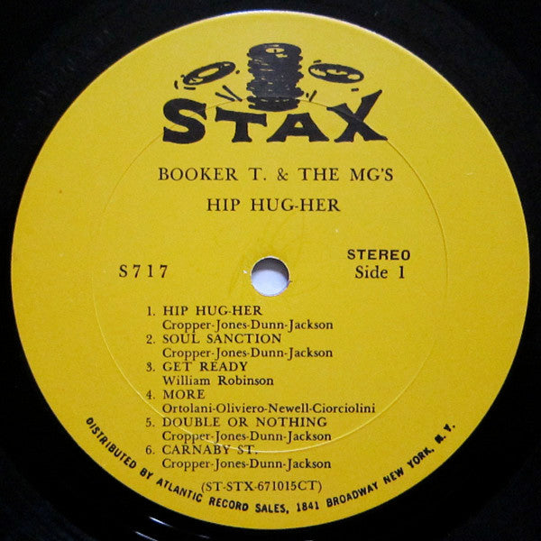 Booker T & The MG's : Hip Hug-Her (LP, Album, Ter)
