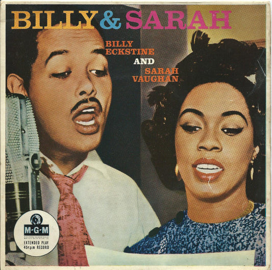 Billy Eckstine and Sarah Vaughan : Billy And Sarah (7", EP)