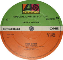 Karen Young : Hot Shot (12", Single, Ltd, S/Edition)
