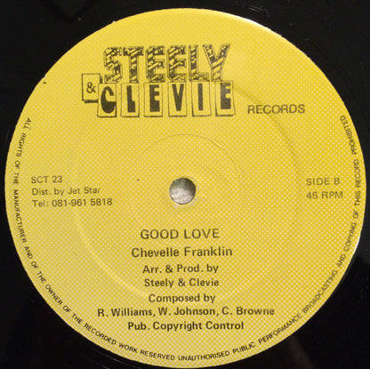 Reggie Stepper / Chevelle Franklyn : Little Miss / Good Love (12")