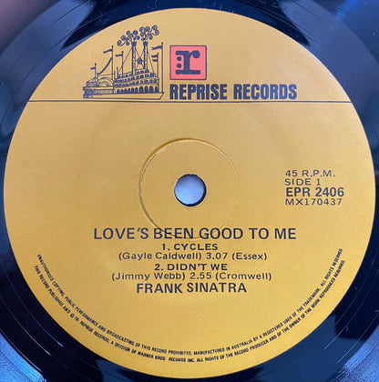 Frank Sinatra : Love's Been Good To Me (7", EP)