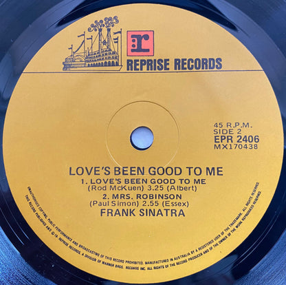 Frank Sinatra : Love's Been Good To Me (7", EP)
