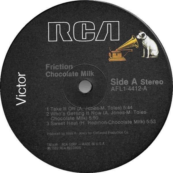Chocolate Milk (2) : Friction (LP, Album)