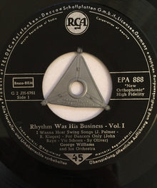 George Williams And His Orchestra : Rhythm Was His Business (A Salute To Jimmie Lunceford), Volume 1 (7", EP)