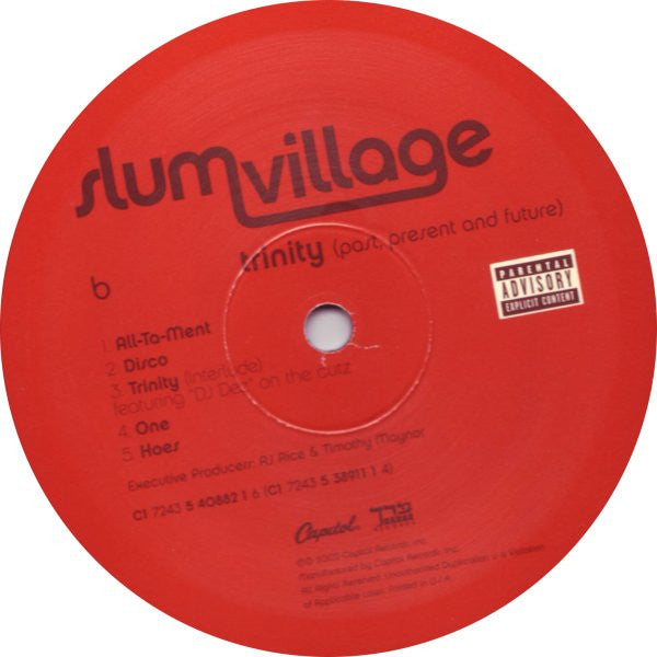 Slum Village : Trinity (Past, Present And Future) (2xLP, Album)