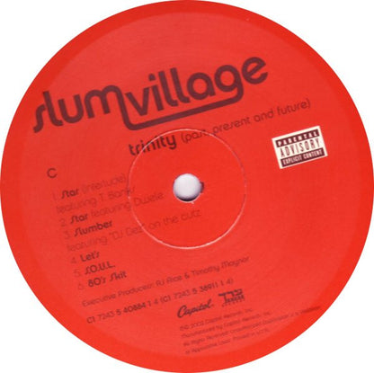 Slum Village : Trinity (Past, Present And Future) (2xLP, Album)