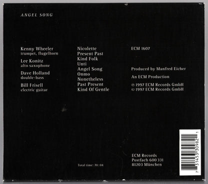 Kenny Wheeler / Lee Konitz / Dave Holland / Bill Frisell : Angel Song (CD, Album)