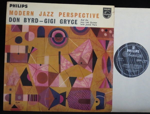 Donald Byrd - Gigi Gryce, The Jazz Lab Quintet, Jackie Paris : Modern Jazz Perspective (LP, Album, Mono)