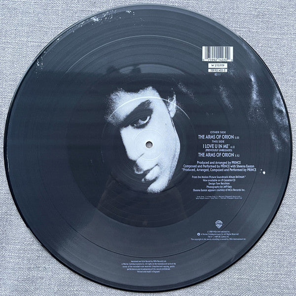 Prince With Sheena Easton : The Arms Of Orion (12", Single, Pic)