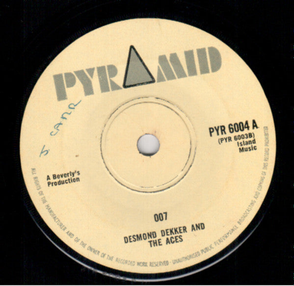 Desmond Dekker & The Aces / Roland Alphonso And Beverley's All Stars : 007 / El Toro (7", Single, Sol)