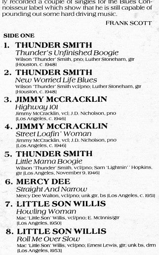 Various : Unfinished Boogie (Western Blues Piano 1946-1952) (LP, Comp)