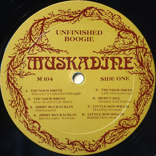 Various : Unfinished Boogie (Western Blues Piano 1946-1952) (LP, Comp)