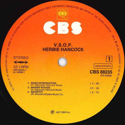 Herbie Hancock : V.S.O.P. (2xLP, Album)