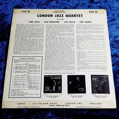 London Jazz Quartet : London Jazz Quartet (LP, Album, Mono)