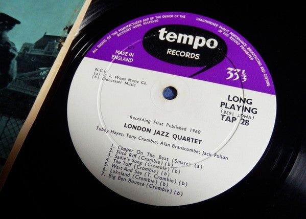 London Jazz Quartet : London Jazz Quartet (LP, Album, Mono)
