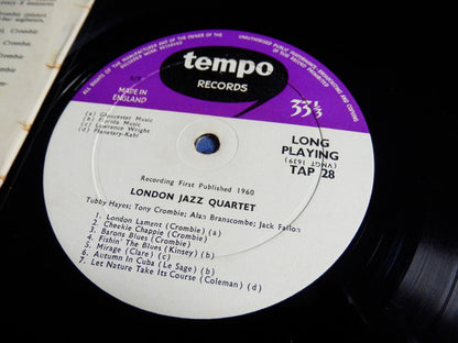 London Jazz Quartet : London Jazz Quartet (LP, Album, Mono)