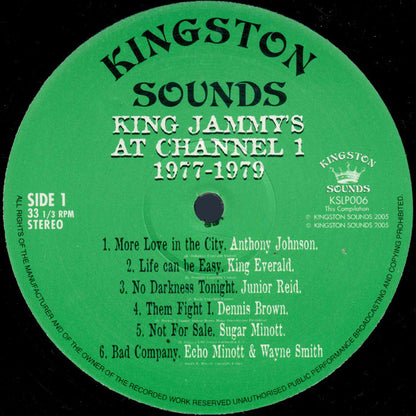 Various : King Jammy's At Channel 1 1977-1979 (LP, Comp)