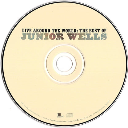 Junior Wells : Live Around The World: The Best Of (CD, Comp)
