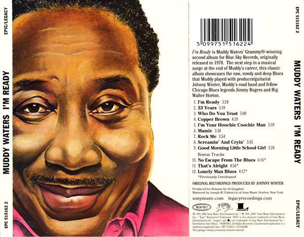 Muddy Waters : I'm Ready (CD, Album, RE)
