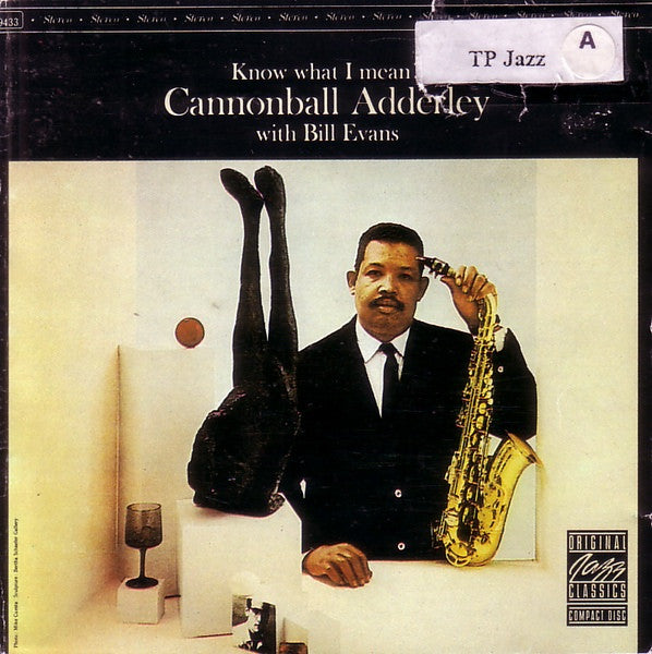 Cannonball Adderley With Bill Evans : Know What I Mean? (CD, Album, RE, RM)
