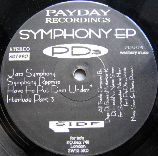 PD 3 : Symphony EP (12", EP)