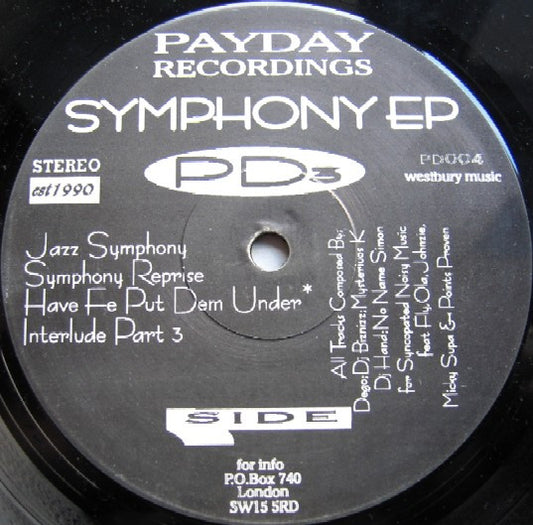 PD 3 : Symphony EP (12", EP)