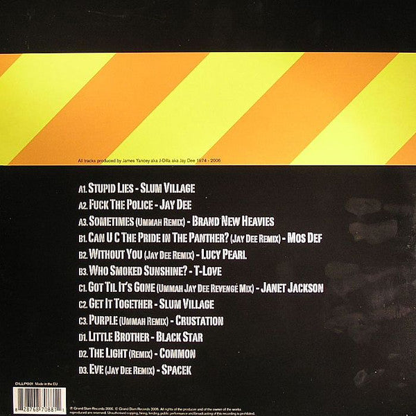 J Dilla : Anthology Volume 1 (2xLP, Comp, Unofficial)