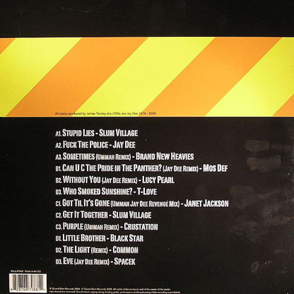 J Dilla : Anthology Volume 1 (2xLP, Comp, Unofficial)